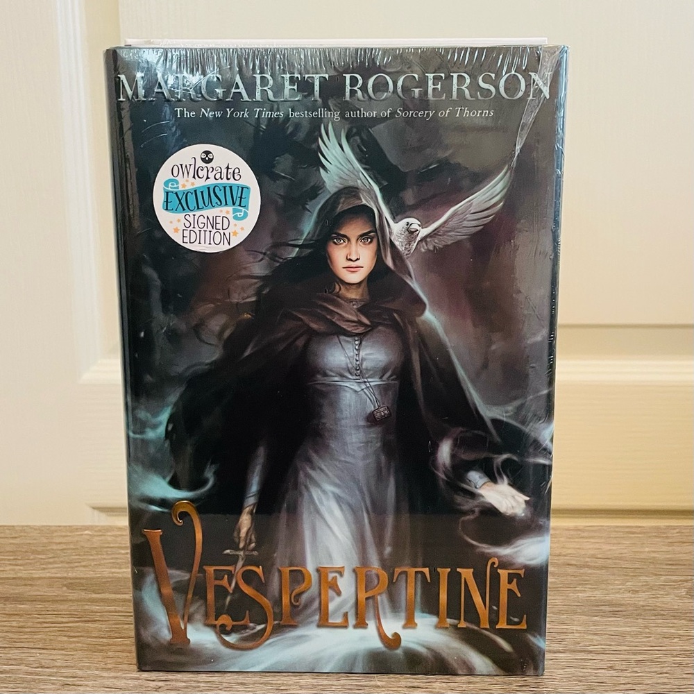 Owlcrate Exclusive Signed Edition Vespertine by Margaret Rogerson